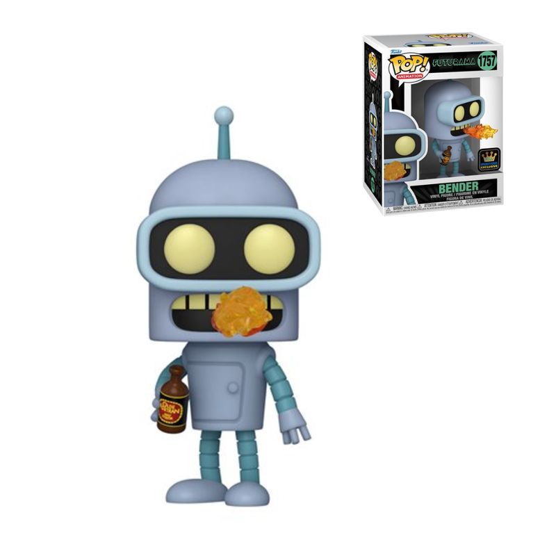 FUNKO - Funko Pop de Bender Futurama 1757 Edición Limitada