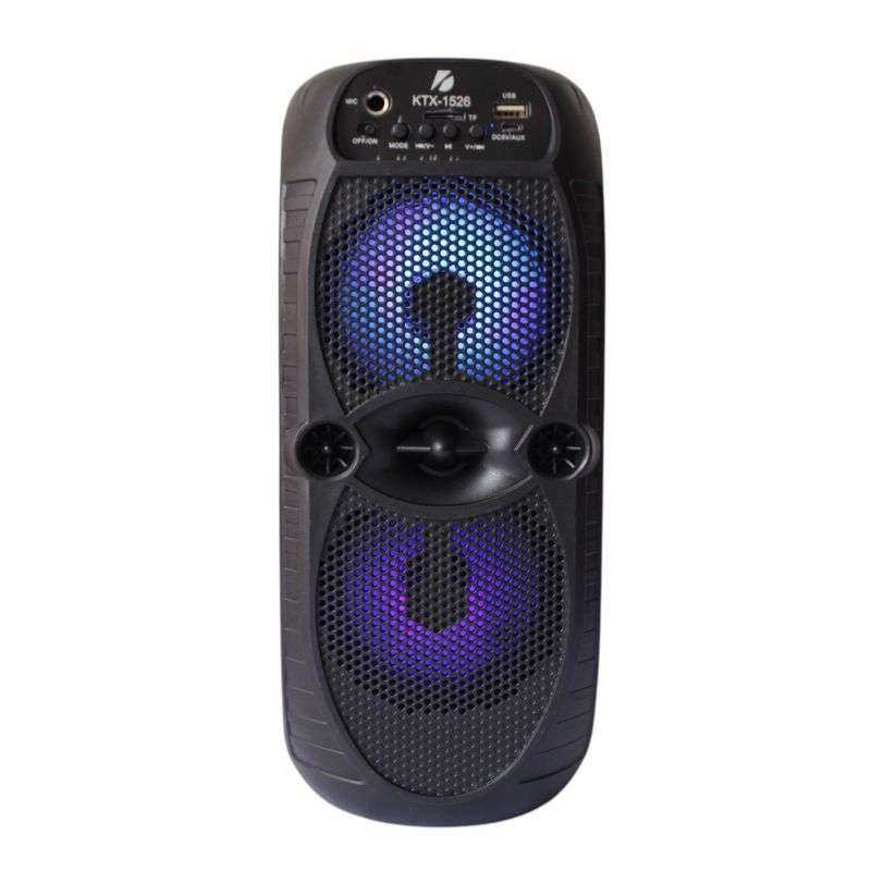 GENERICO - Parlante Recargable Con Conexion Bluetooth Y Luces