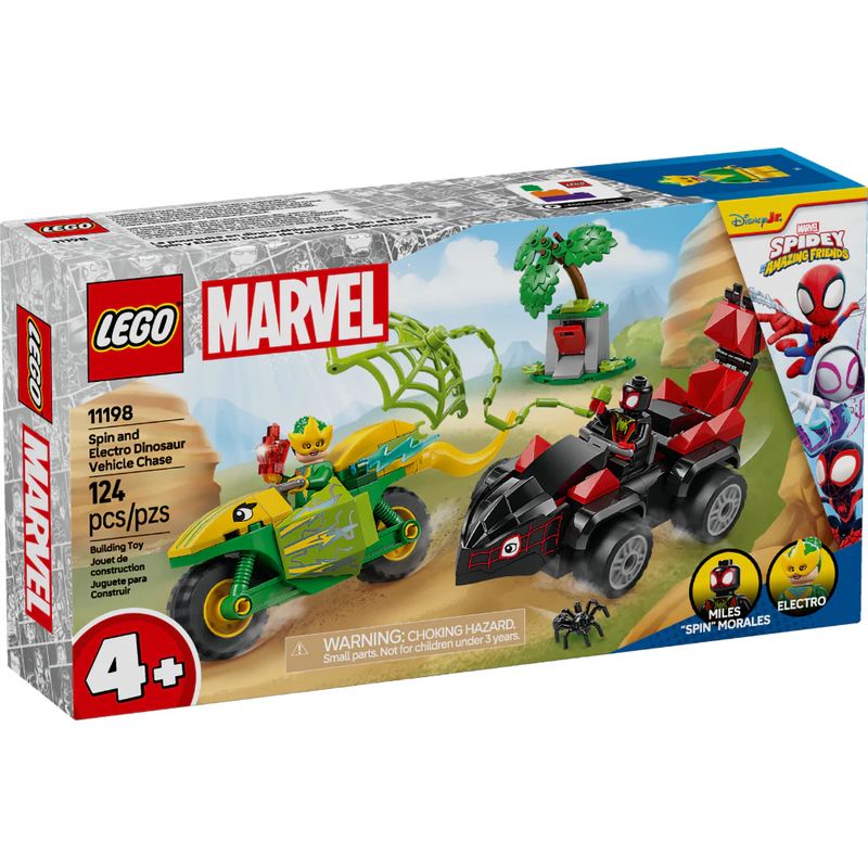 LEGO - Juego De Construcción Lego 124 Piezas Spin Y Electro Niños