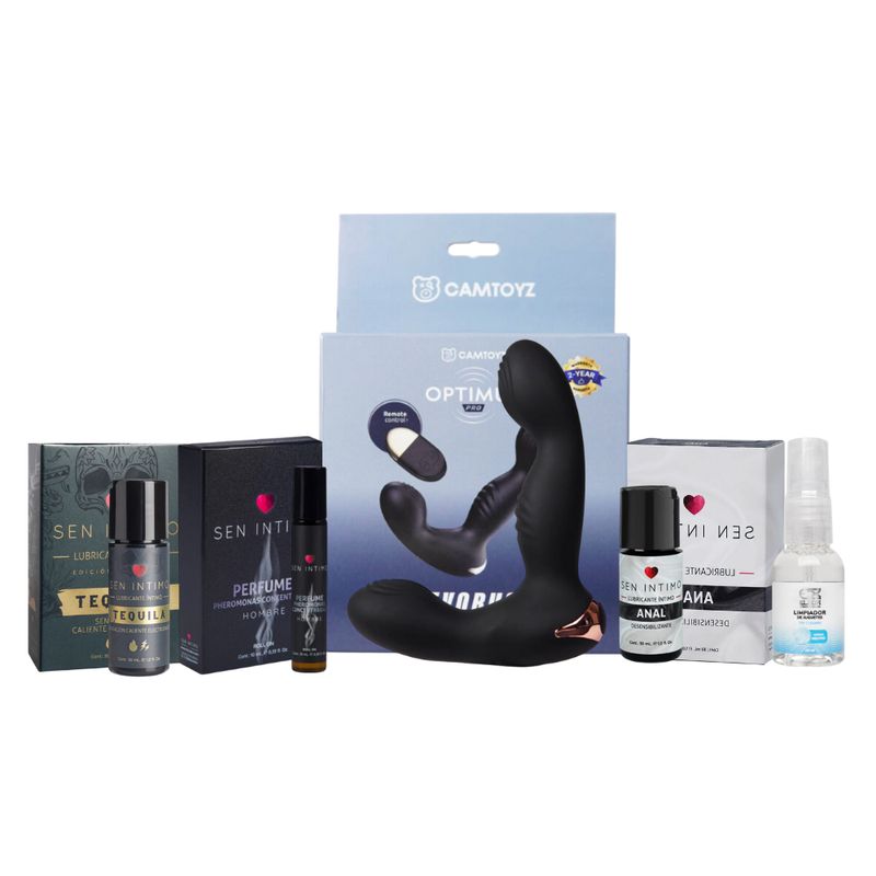 GENERICO - Kit Placer Discreto Evorus Masajeador Prostático