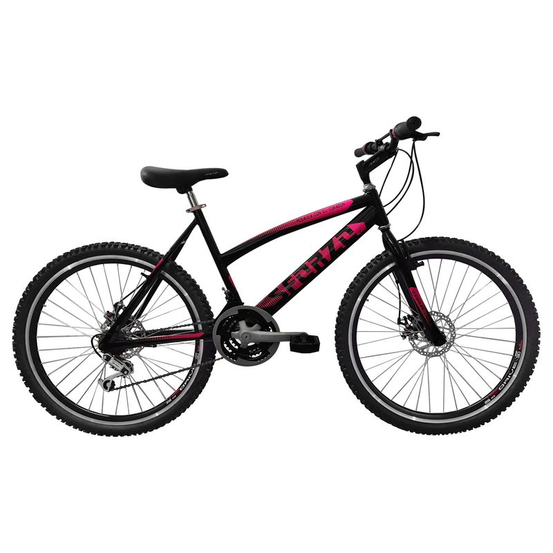 SFORZO - Bicicleta Montaña Sforzo Rin 26 Disco Rigida Negra