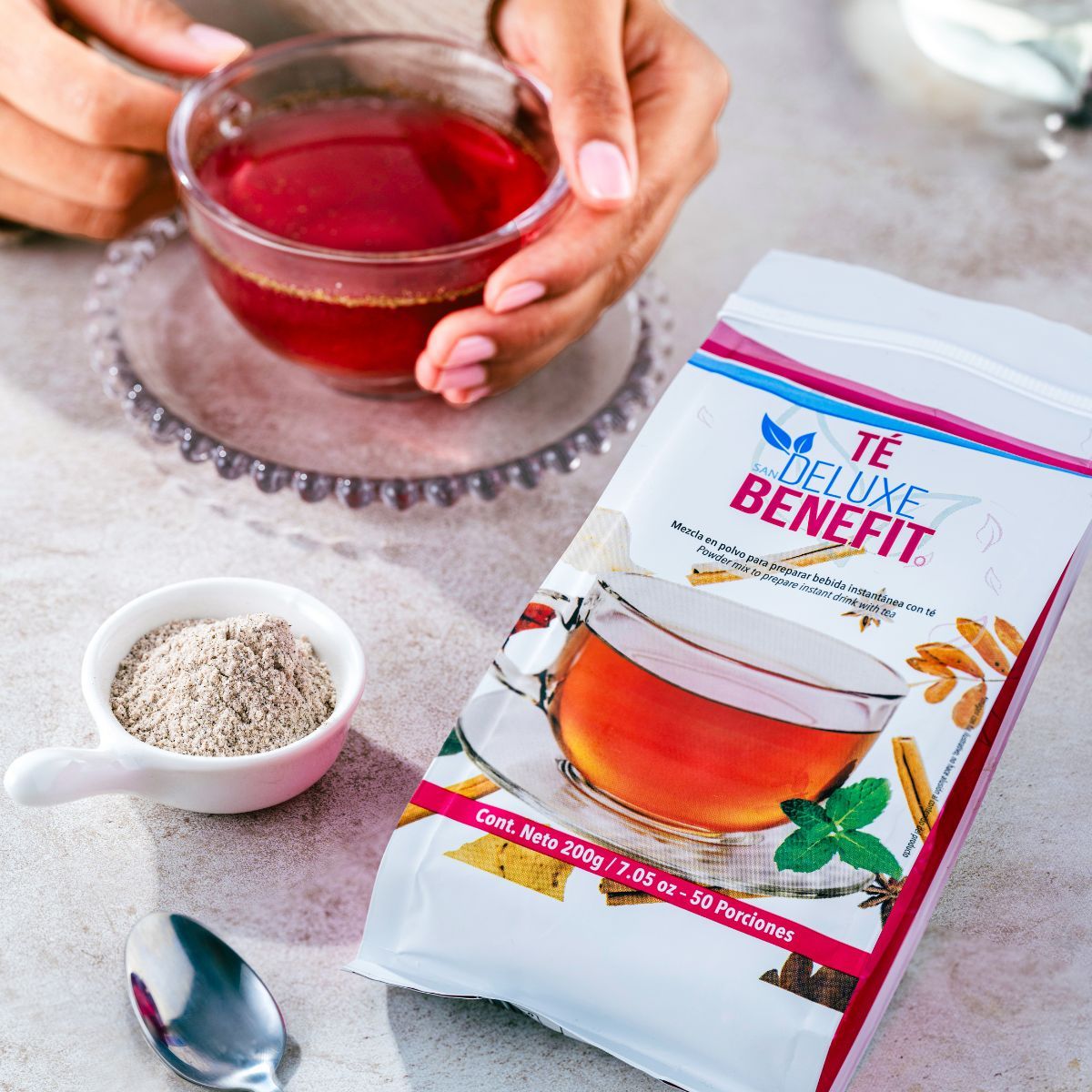 FITME - Te Deluxe Benefit 200gr 50 Porciones FITME