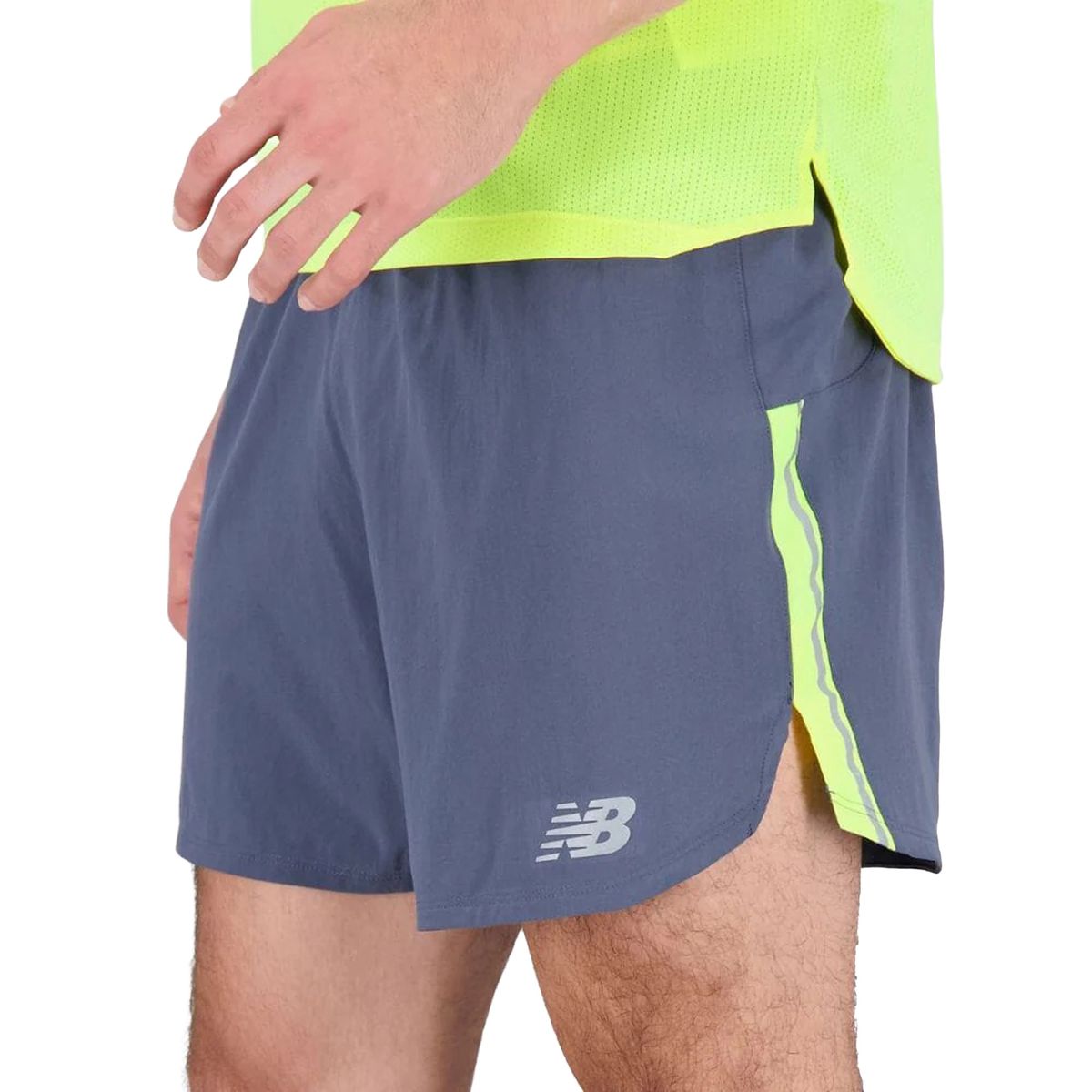 NEW BALANCE - Pantaloneta New Balance Original Impact Run Gris Para Hombre
