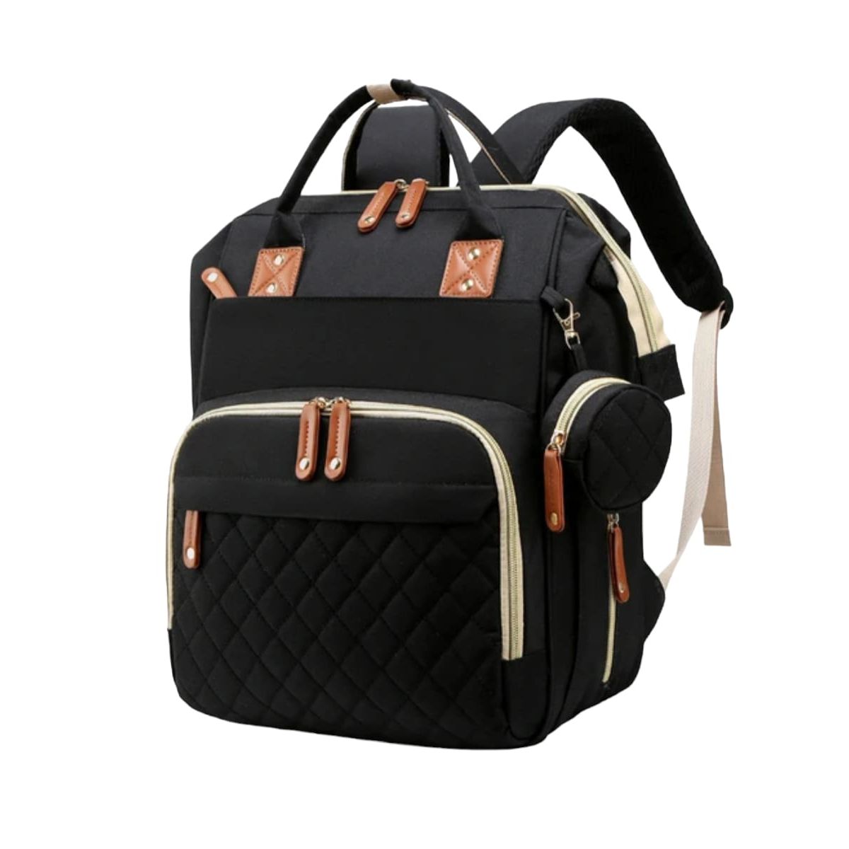 GENERICO - Pañalera Morral De Bebé Tipo Cuna Práctica Bolsillos Termico