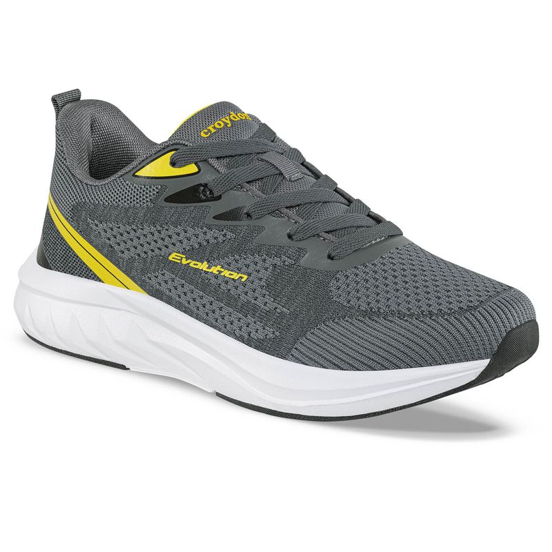 CROYDON - Tenis Running Grib Gris para Hombre Croydon