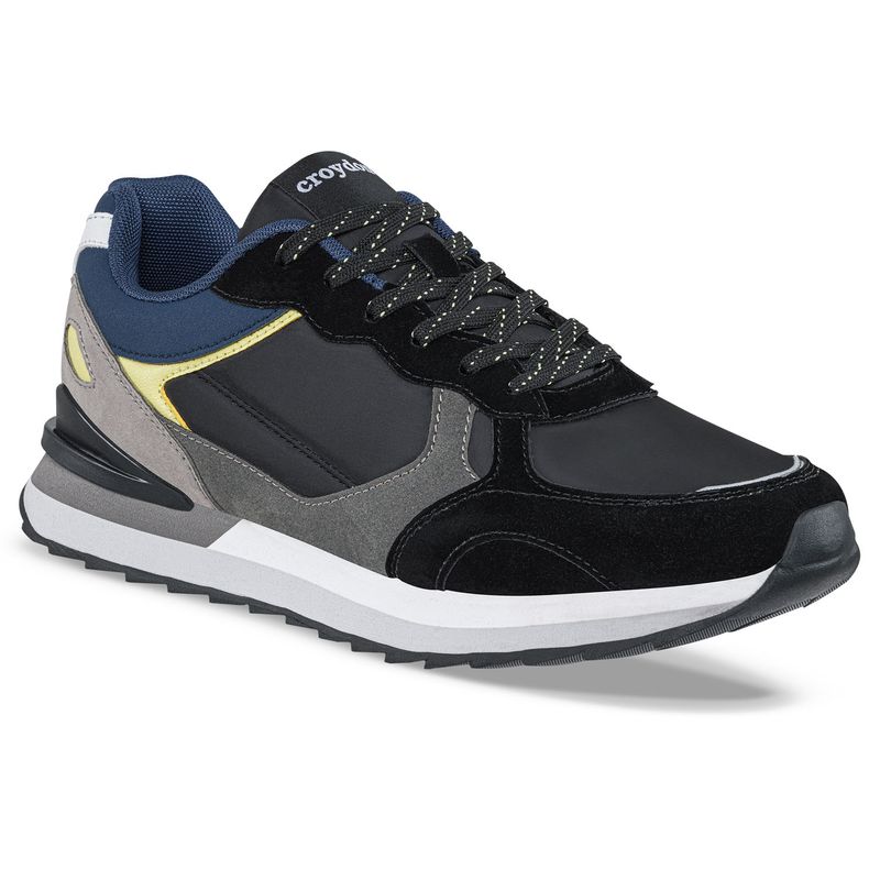 CROYDON - Tenis Urbanos Finox Negro para Hombre Croydon