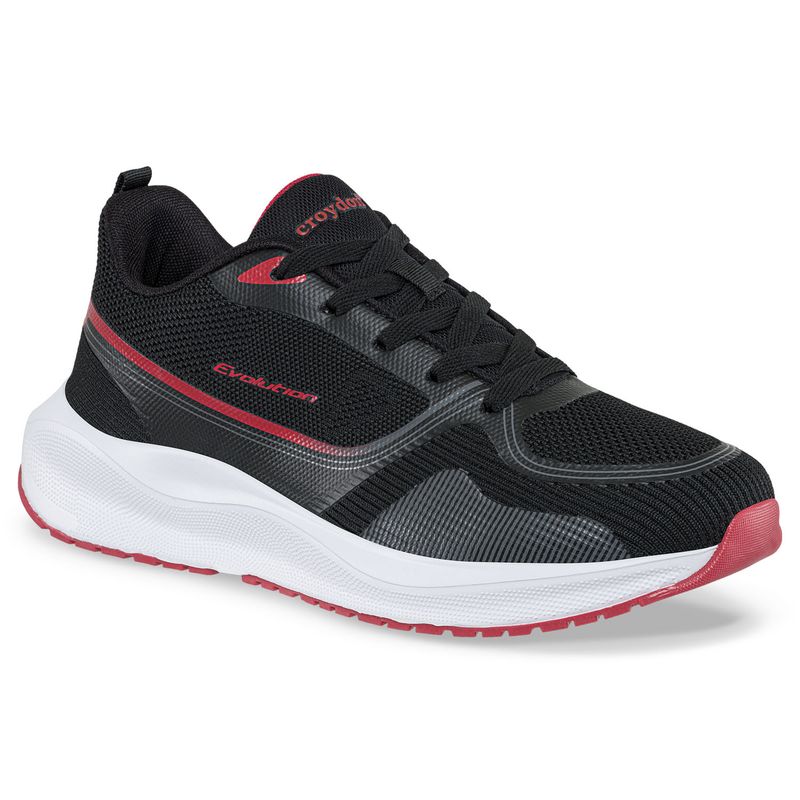CROYDON - Tenis Running Wodle Negro para Hombre Croydon