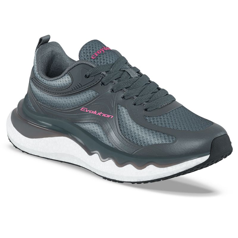 CROYDON - Tenis Running Flink Gris Osc para Mujer Croydon