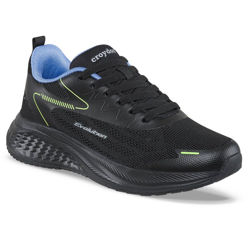 CROYDON - Tenis Running Nictel Negro-Negro para Mujer Croydon