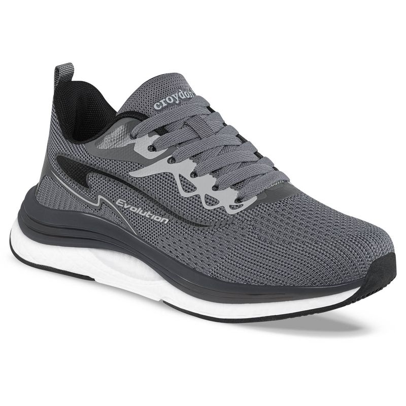 CROYDON - Tenis Running Broxu Gris para Mujer Croydon