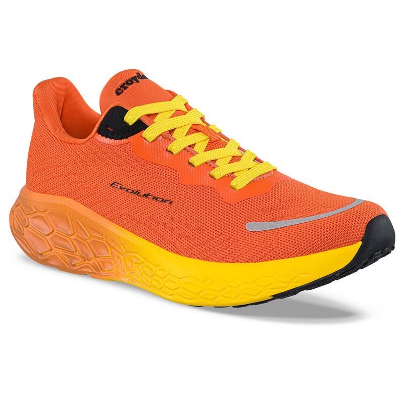 CROYDON - Tenis Running Vorin Naranja para Hombre Croydon