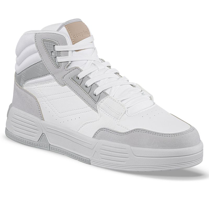 CROYDON - Tenis Urbanos Zidoy Blanco-Gris para Hombre Croydon