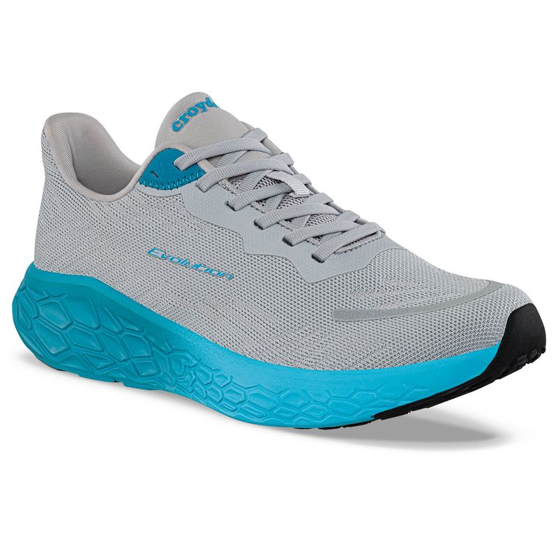CROYDON - Tenis Running Vorin Gris para Hombre Croydon