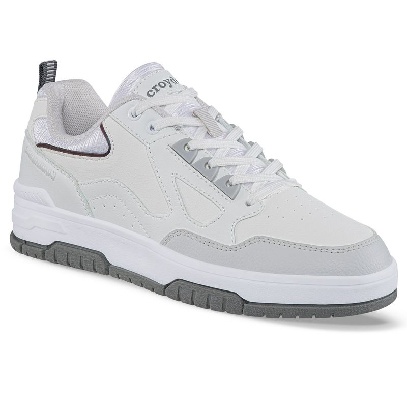 CROYDON - Tenis Urbanos Hurx Blanco-Gris para Hombre Croydon