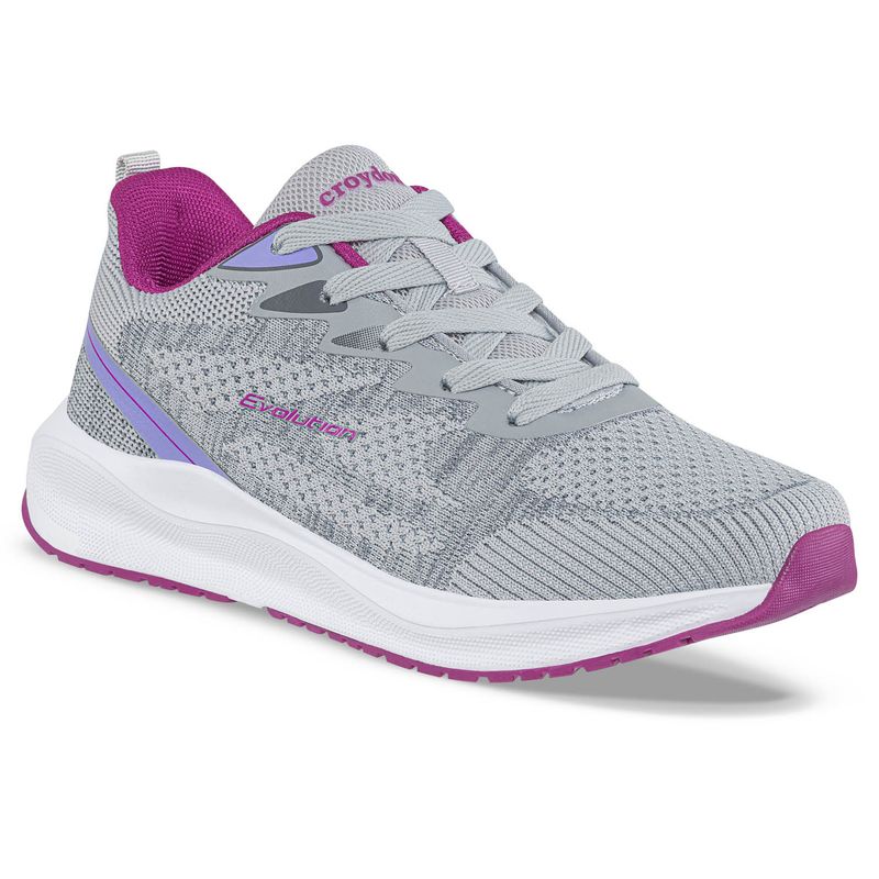 CROYDON - Tenis Running Lizle Gris para Mujer Croydon