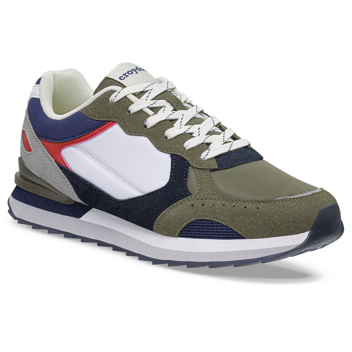 CROYDON - Tenis Urbanos Finox Blanco-M.Color Croydon para Hombre