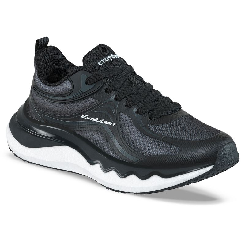 CROYDON - Tenis Running Flink Negro Croydon para Mujer