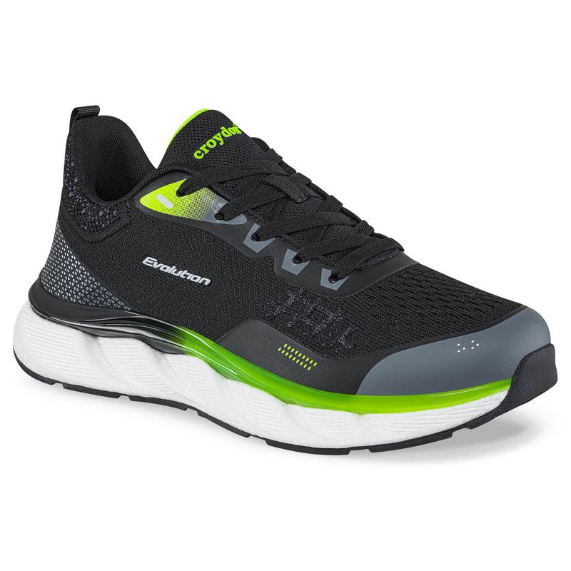 CROYDON - Tenis Running Viura Negro para Hombre Croydon