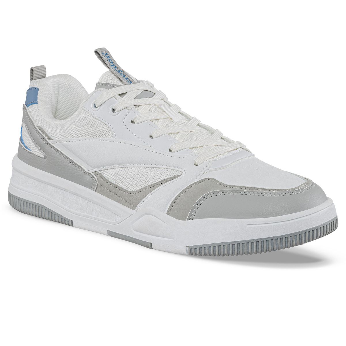 CROYDON - Tenis Urbanos Lynco Blanco-Gris Croydon para Hombre