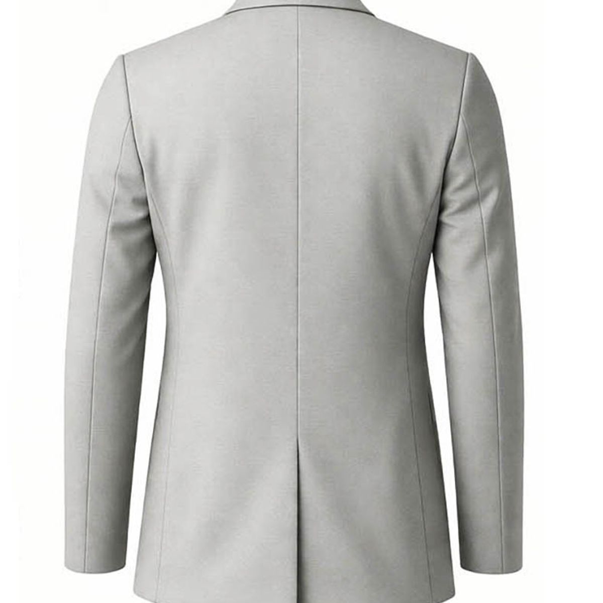 MODA EN CIRCUITO - Bleiser En PUNTO ROMA Gabán O Chaqueta Para Hombre GRIS CLARO