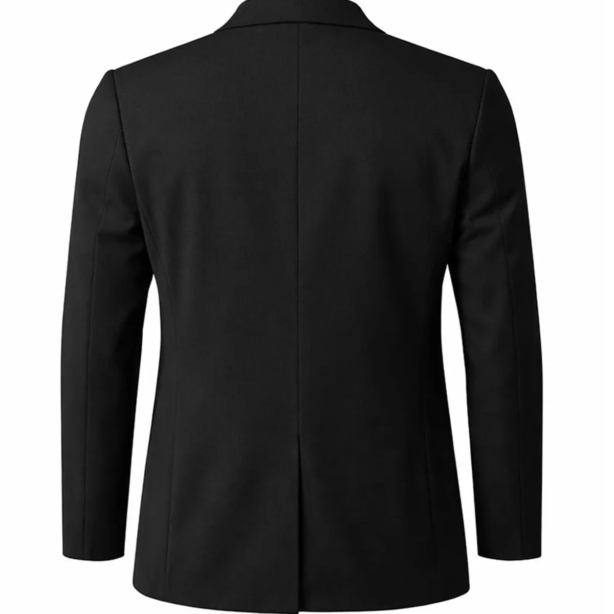 MODA EN CIRCUITO - Bleiser En PUNTO ROMA Gabán O Chaqueta Para Hombre NEGRO