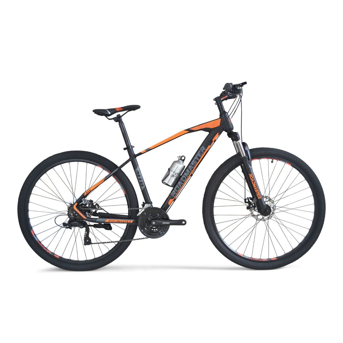 ROADMASTER - Bicicleta Tornado L R29 24Vel Negro Naranja