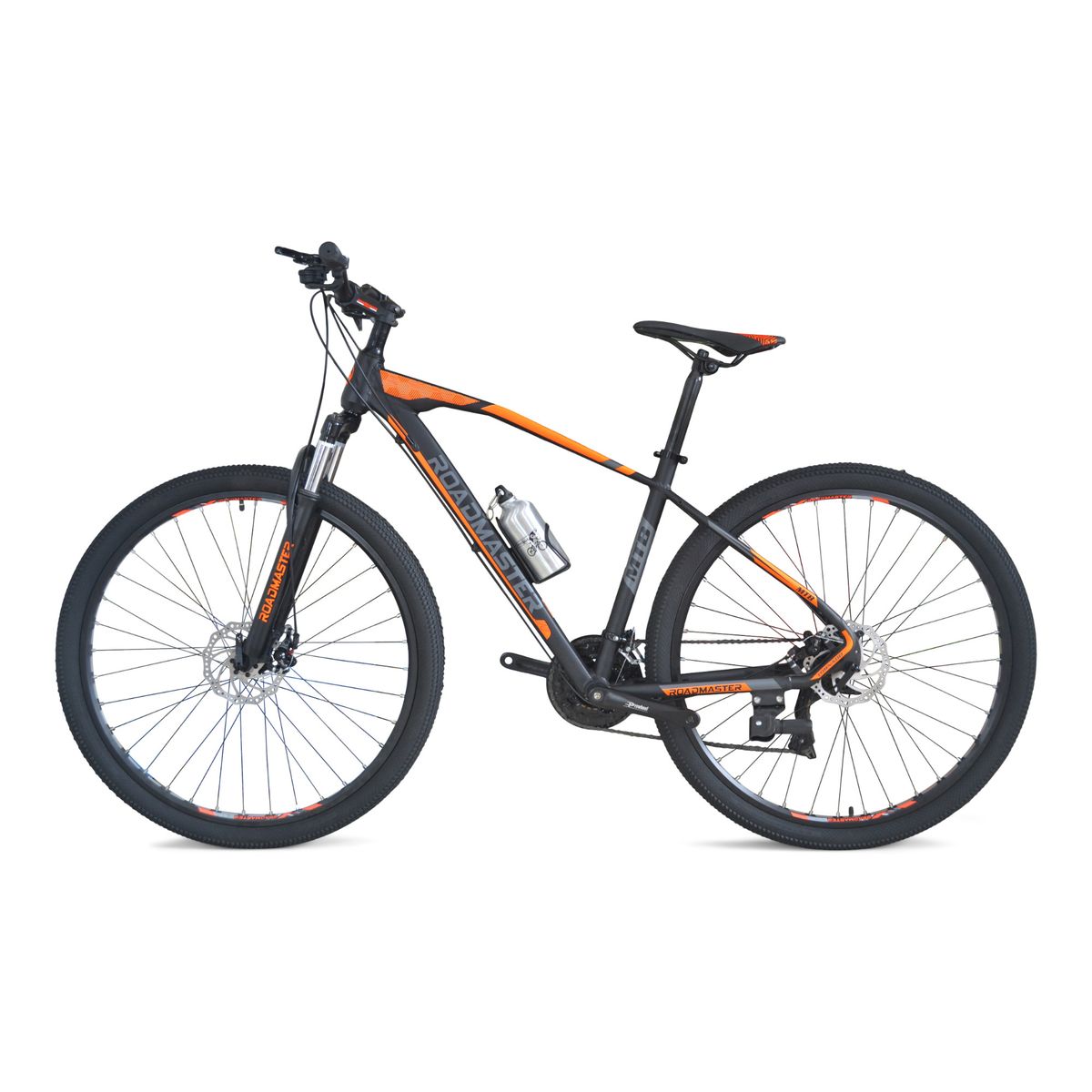 ROADMASTER - Bicicleta Tornado L R29 24Vel Negro Naranja
