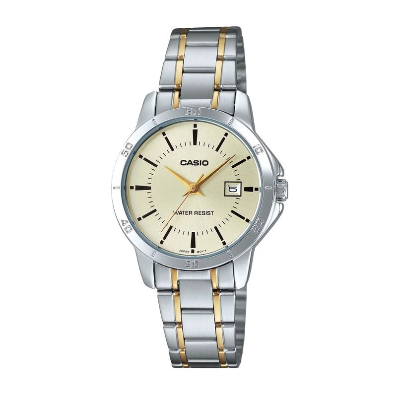 CASIO - Reloj Casio Modelo LTP-V004SG-9A Diseño Elegante