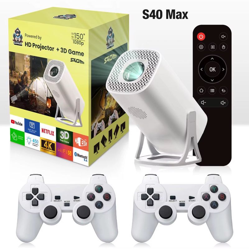 GENERICO - PROYECTOR CON JUEGOS S40 MAX