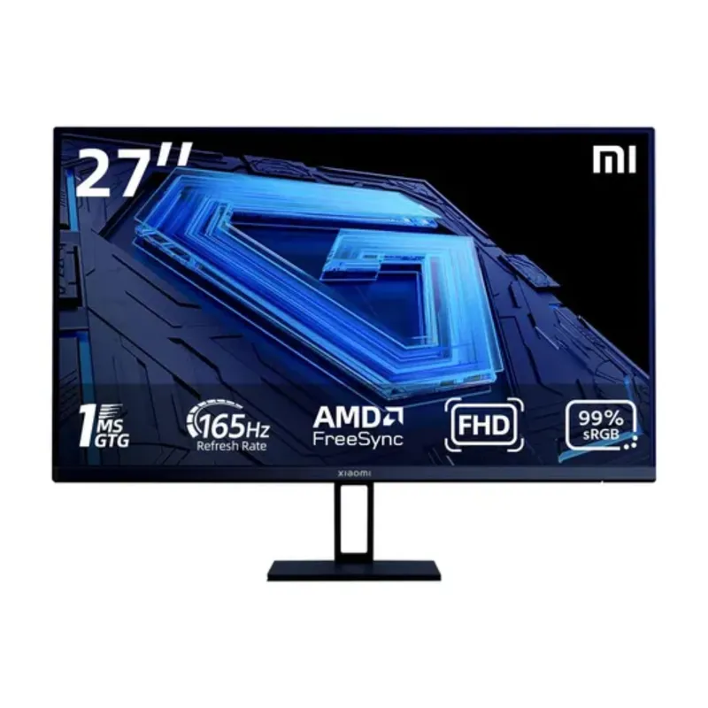 XIAOMI - Monitor Gamer XIAOMI G27i 27 Pulgadas 165Hz  GTG de 1ms Full HD 1080P