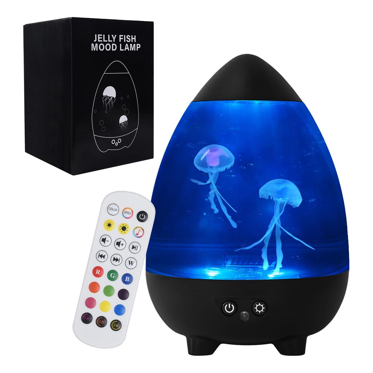 DECOR - Lámpara Medusa Mágica Luz y Sonidos del Fondo Marino