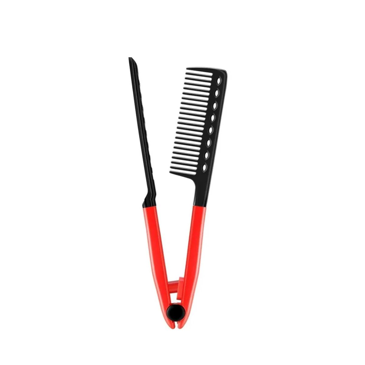 GENERICO - Peine Peinilla Alisar Planchar Cabello Carbon Antiestático