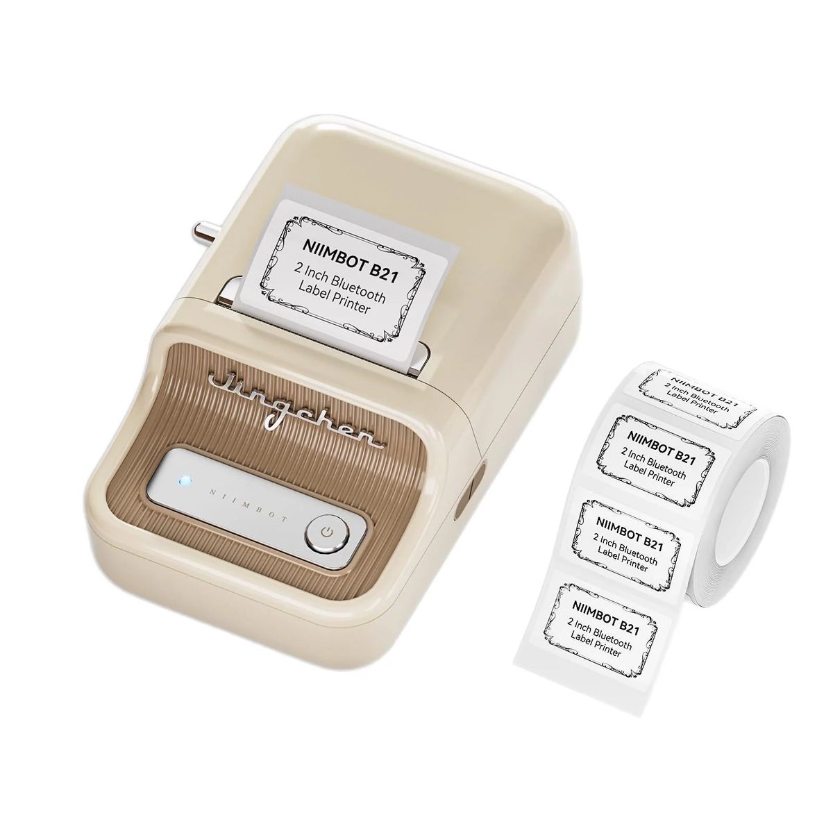 GENERICO - Impresora De Etiquetas Niimbot B21 Vintage Térmica Bluetooth