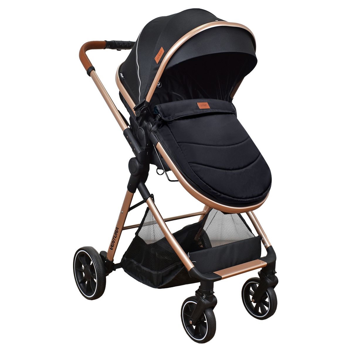 PRIORI - Coche Bebe Moises Ventura Priori Negro