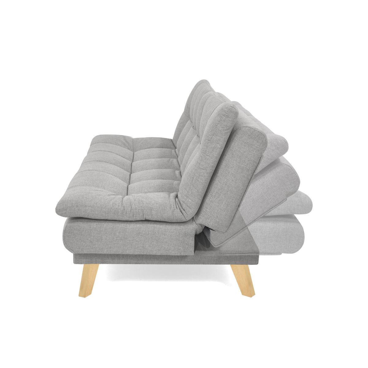 VENECIA - Combo Sofá Munich + Juego de Comedor Lugo Matiz 4P y Sillas Viena Tela