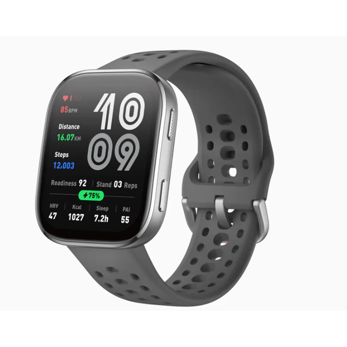 AMAZFIT - Smartwatch Amazfit Bip 6 Gris Oscuro, Gps y Asistencia AI