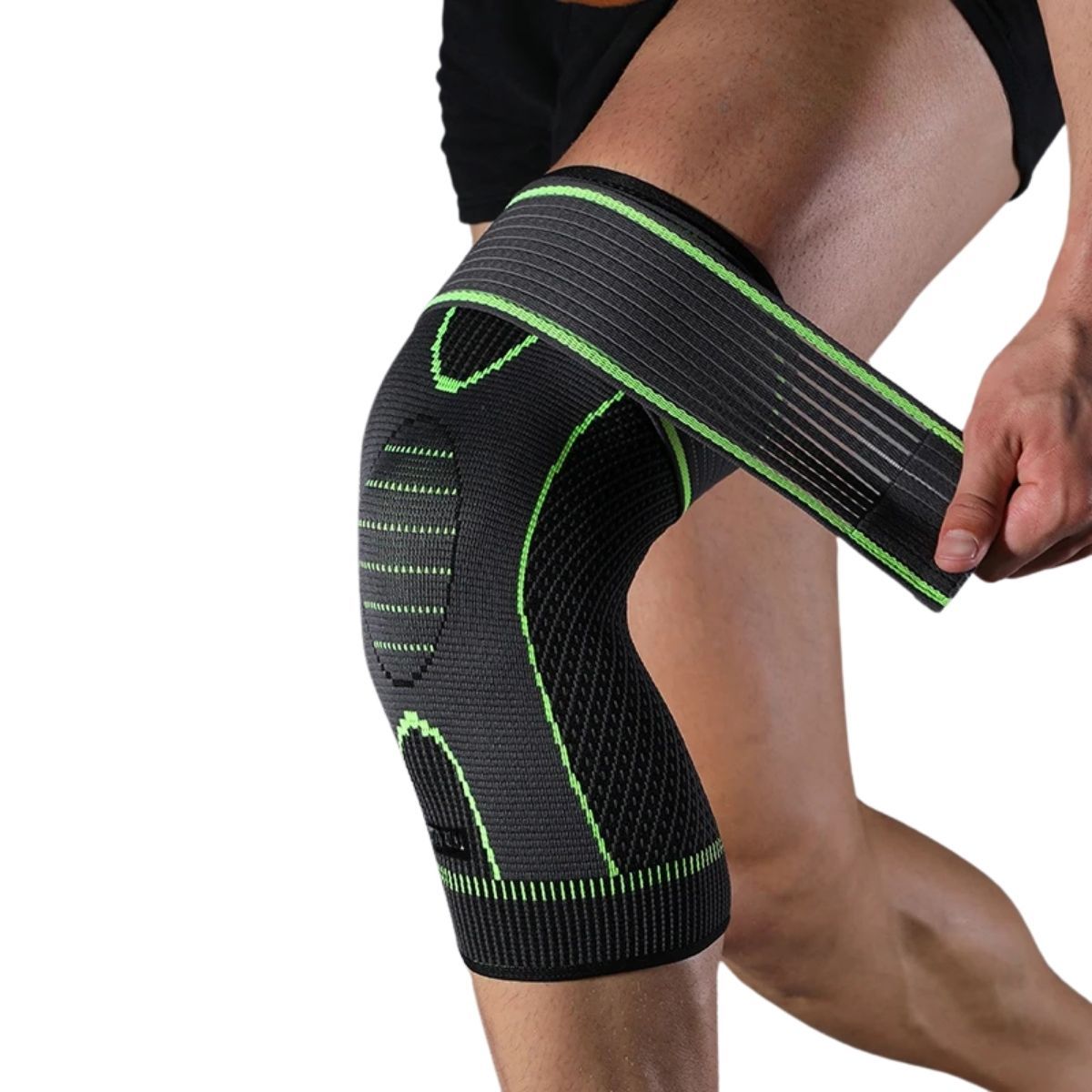 GENERICO - Rodilleras Para Gym Elastica Deportivas De Compresion Rotula