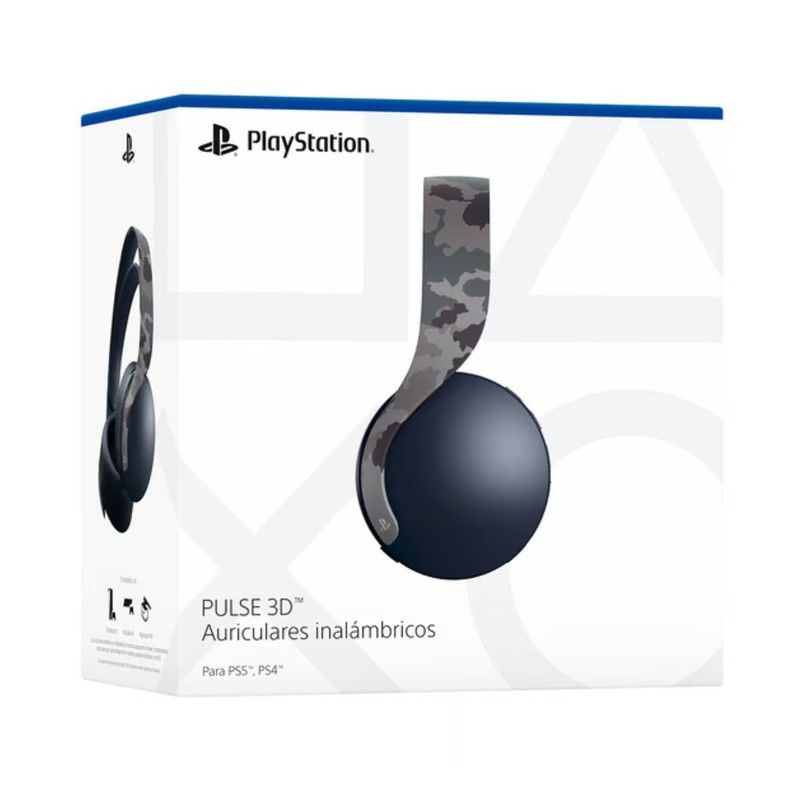 PLAYSTATION - Audifonos inalámbricos pulse 3d camuflado PS5 y PS4