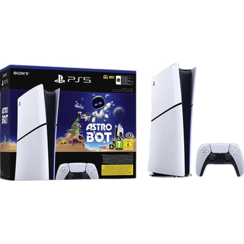 PLAYSTATION - Consola PlayStation 5 Slim digital + Astro Bot juego