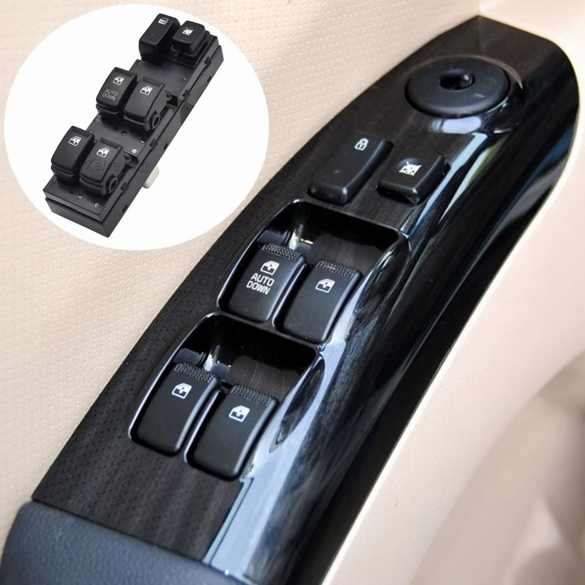 GENERICO - accesorios kia sportage modulo elevavidrios 2005-2010