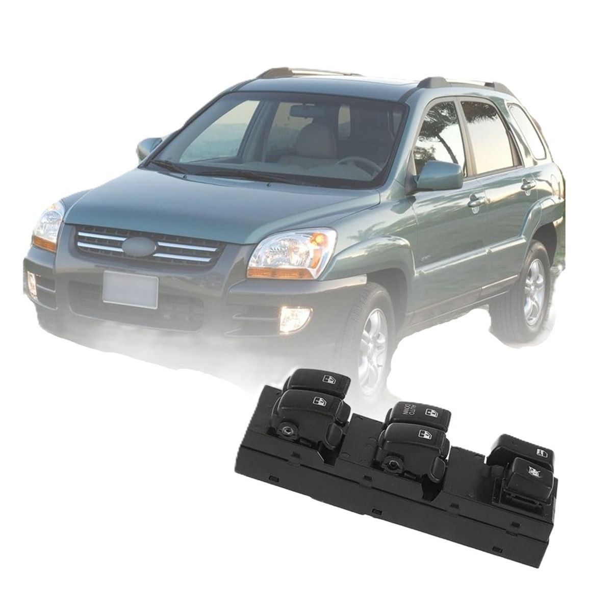 GENERICO - accesorios kia sportage modulo elevavidrios 2005-2010