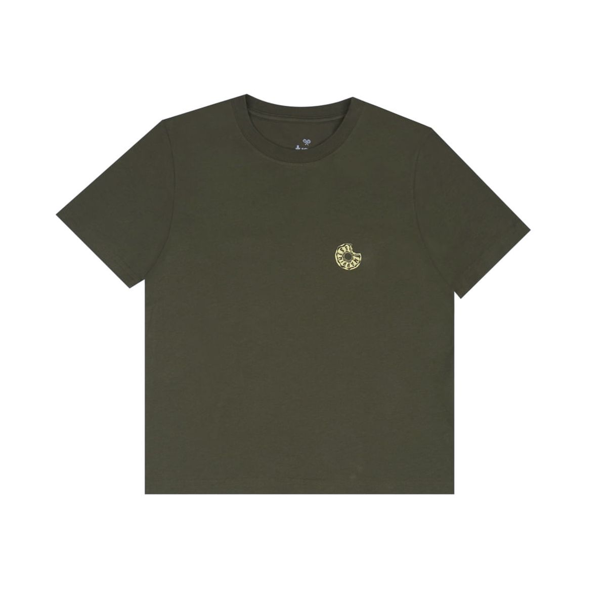 TENNIS - Camiseta básica estampada verde para niño