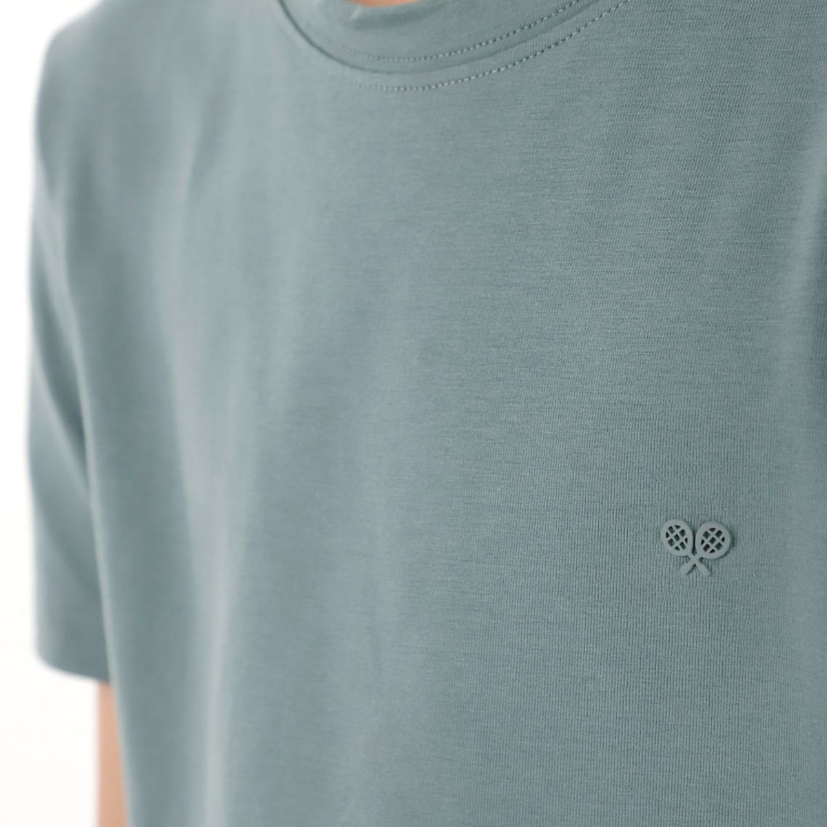 TENNIS - Camiseta gris con estampado en alta densidad para niño