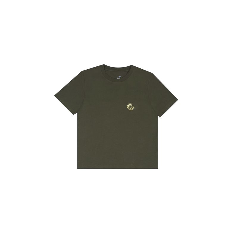 TENNIS - Camiseta básica estampada verde para niño