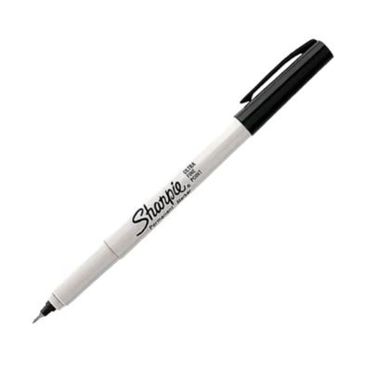 SHARPIE - 12 Marcadores Permanente Sharpie Ultra Fino 0.3mm