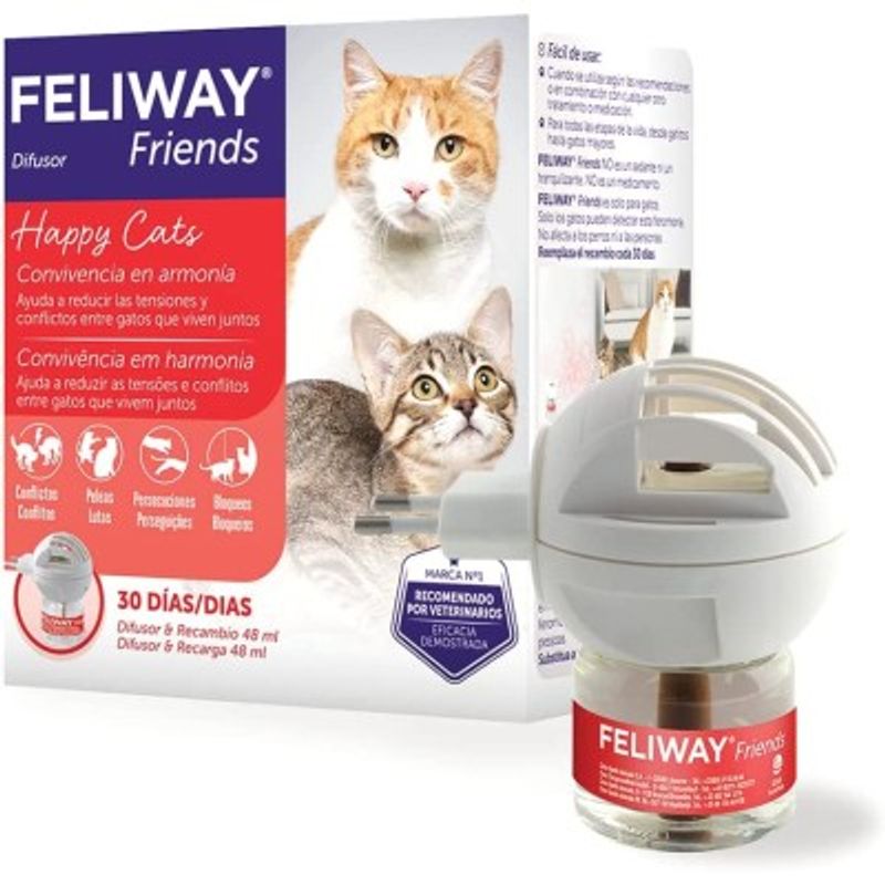 FELIWAY - FELIWAY FRIENDS RECARGA + DIFUSOR 48 ML