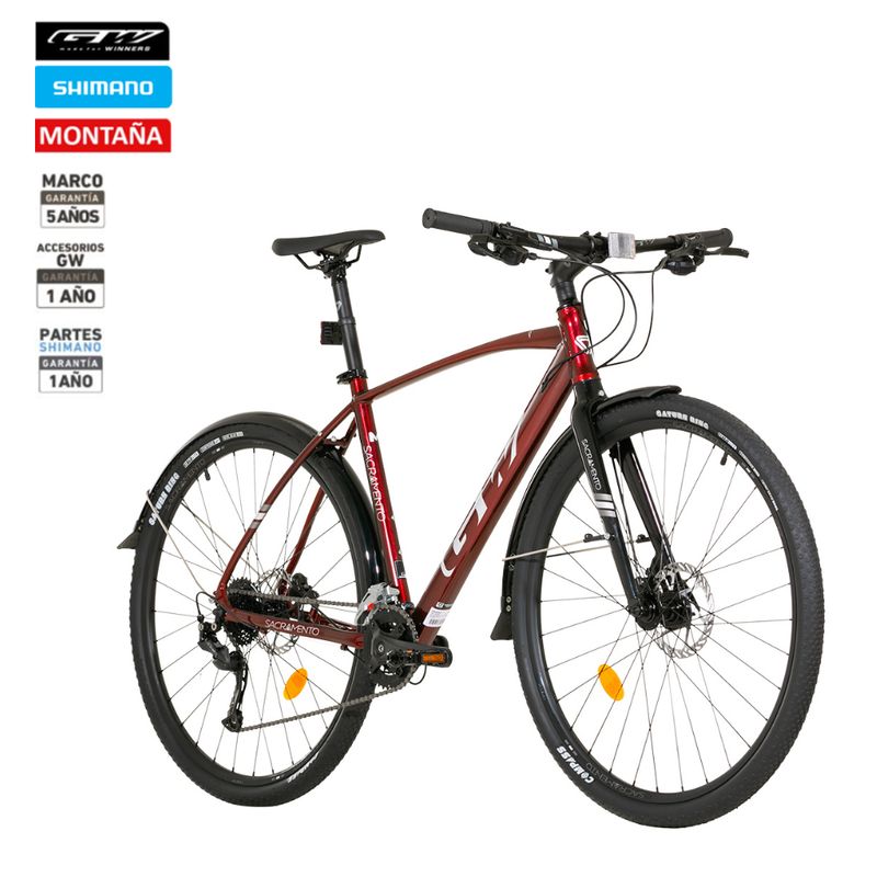GW - BICICLETA GW SACRAMENTO RIN700"  2x9VEL