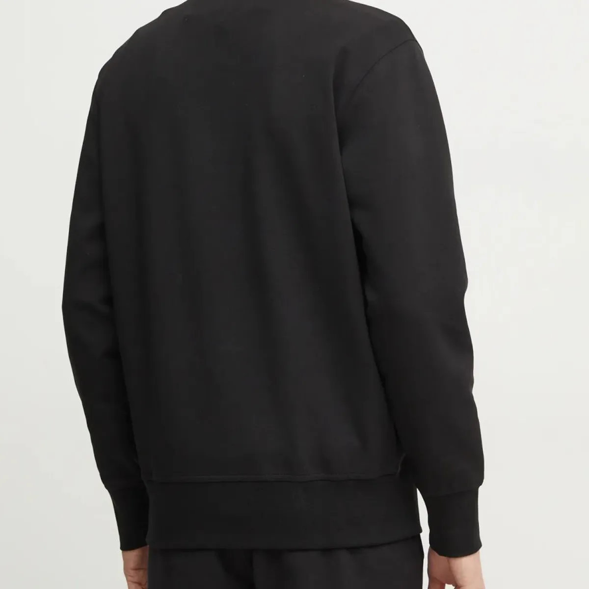 CALVIN KLEIN - Saco negro de cuello redondo en tejido interlock suave Calvin Klein