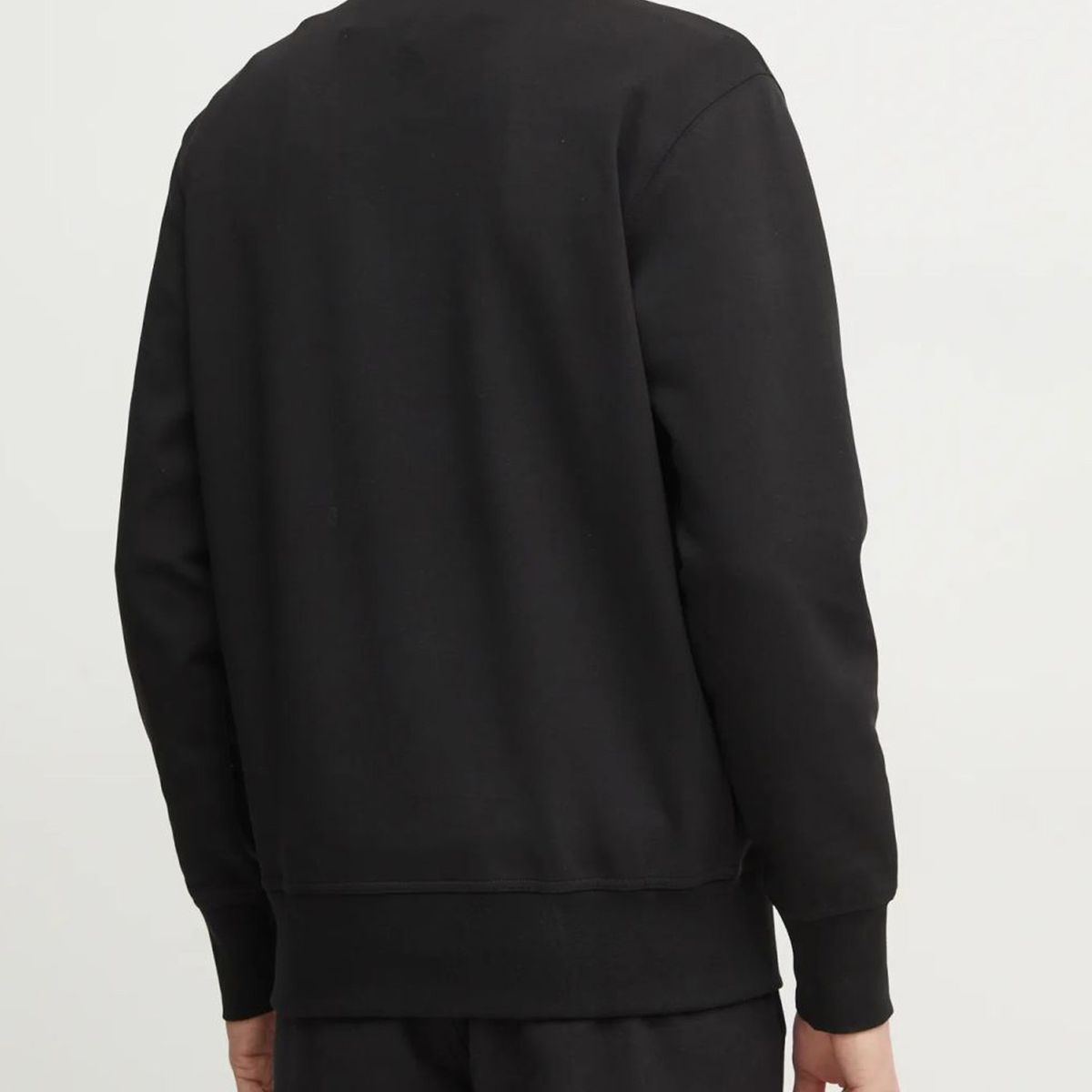 CALVIN KLEIN - Saco negro de cuello redondo en tejido interlock suave Calvin Klein