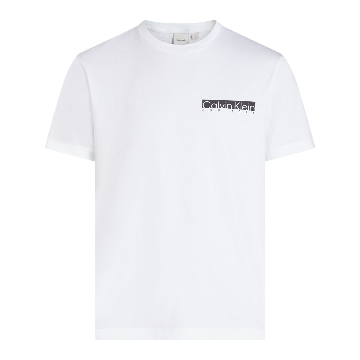 CALVIN KLEIN - Camiseta blanca con logotipo en caja Calvin Klein